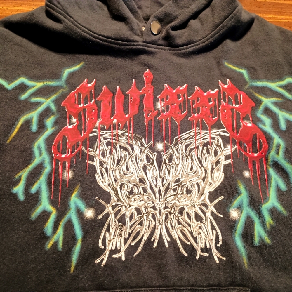 SWIXXZ HOODIE - Small // Sweatshirt Top Sweater Pullover Hooded Jacket Fashion